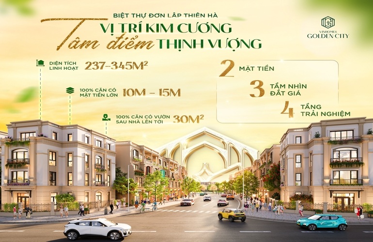 BIỆT THỰ ĐƠN LẬP THIÊN HÀ: VỊ TRÍ KIM CƯƠNG – TÂM ĐIỂM THỊNH VƯỢNG