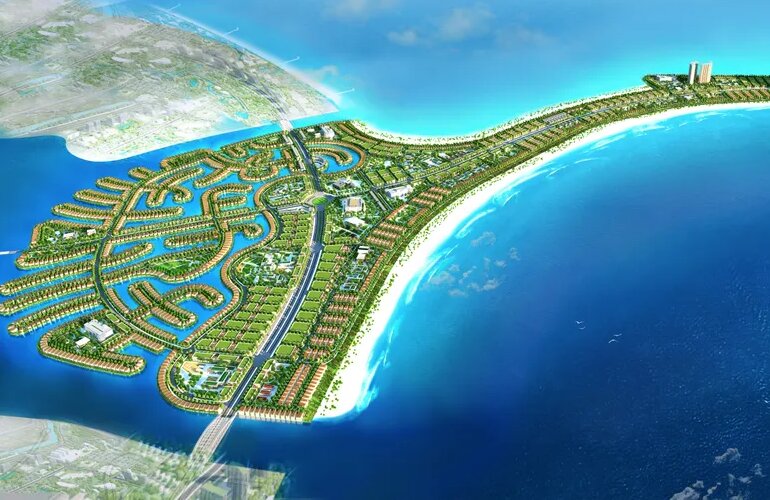 Đô thị lấn biển lớn nhất Việt Nam 2.870ha của tỷ phú Phạm Nhật Vượng đóng hơn 27.000 tỷ đồng tiền đất