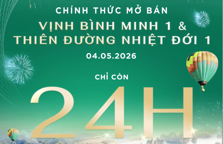 CHỈ CÒN 24 GIỜ: THỜI KHẮC VÀNG CHÍNH THỨC KHAI MỞ BẢNG HÀNG