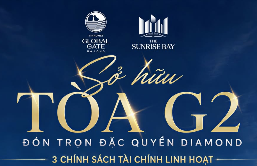[THE SUNRISE BAY] SỞ HỮU TÒA G2 – ĐÓN TRỌN ĐẶC QUYỀN DIAMOND