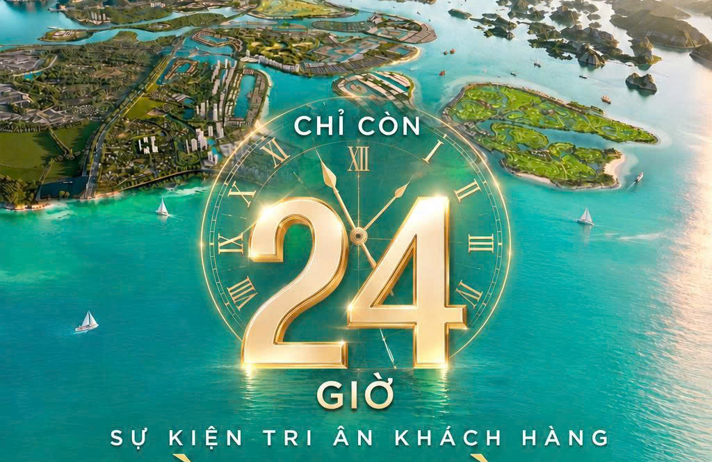 [VINHOMES GLOBAL GATE HẠ LONG] CHỈ CÒN 24 GIỜ – HẸN GẶP TẠI “HÀNH TRÌNH TINH HOA BÊN VỊNH DI SẢN”