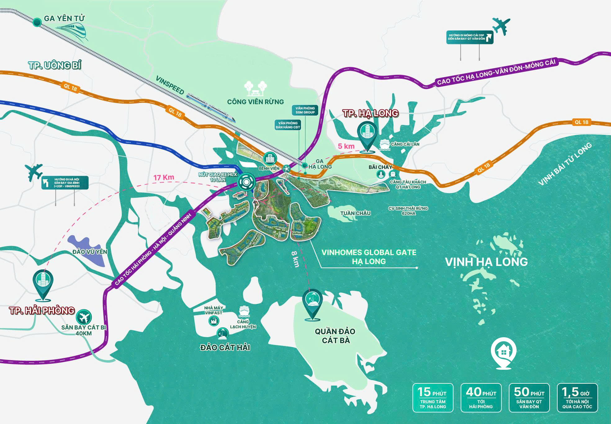 VINHOMES GLOBAL GATE HẠ LONG
